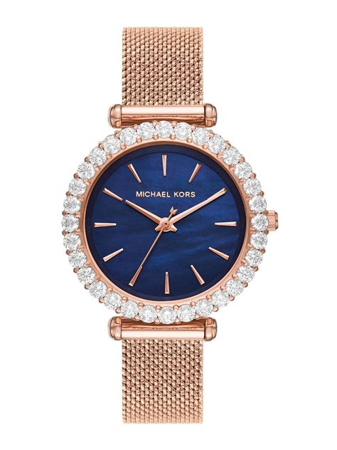 michael kors darci watch blue face|michael kors darci rose gold.